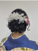 【Bellecoupes】岡本真由美 成人式 振袖着付け ヘアセット