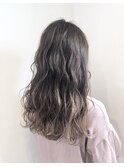 ナチュラルハイライトグラデーション×ベージュ