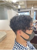 メンズスパイラルパーマ