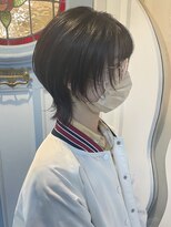 モリオ フロム ロンドン 大宮2号店(morio from London) 【morio大宮2号】黒髪コンパクトウルフ/高椋