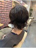 ニュアンス外ハネパーマ