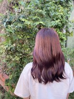 ポイントファイブバイソレイユ 藤沢店(.5 by SOLEIL)&nbsp;【カシスカラー】【透明感カラー】