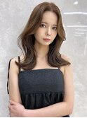 レイヤーカット韓国ヘア