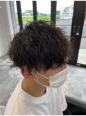 ＊マッシュ/波巻きスパイラルパーマ/メンズカット＊