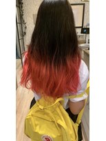 カットハウス美人館 毛先*燃え燃え*グラデーション