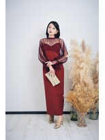 ヘアセット&メイク専門店 カスミ(Kasumi)&nbsp;D-123S/D-123M【レンタルドレス】AmeriVINTAGE