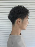 メンズカットパーマ