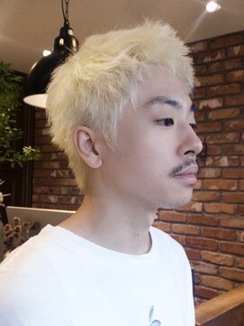 ボコカ(bococa) 【macana指名】スパイキーショート ベリショ ブリーチ