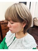 丸みマッシュウルフ
