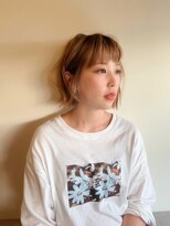 キッカ(CHICCA)&nbsp;切りっぱなしシースルーボブ