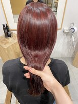 ノック(knock)&nbsp;ブリーチなしcherry brown