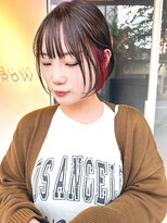 カノエ 宇部厚南店(canoe)&nbsp;インナーカラー/デザインカラー/ピンクグラデーション