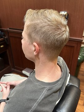 ブロートーキョー(BroTokyo) MEN'Sアッシュニュアンスパーマ韓国マッシュスペインカール