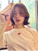 韓国アイドル風外ハネボブ/韓国ボブ