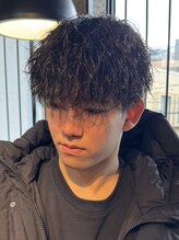 リット バイ フィフス 天文館店(Lit by fifth) 天文館ツイストスパイラルパーマメンズパーマメンズマッシュ