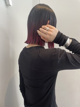 ジェスター 烏丸御池店(JESTER) 裾カラー、ルーツカラー【カラー/デザインカラー/ボブカラー】