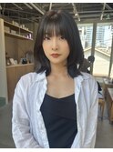 ミディアムレイヤー/髪質改善トリートメント