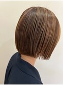 切りっぱなしボブ