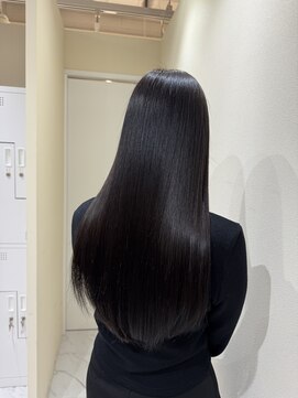 シェノン サントル(CHAINON CENTRE) 縮毛矯正/くびれヘア/暗めカラー/髪質改善