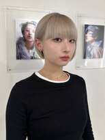 アトリエ ポルト(atelier porto)&nbsp;【 porto神戸 】ホワイトブロンドボブ