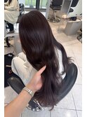 クラゲヘアー/小顔に見せるヘア/ココアベージュ/梅田