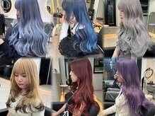 【派手髪で魅せる】あなただけのデザインカラーもお任せください♪ 【横浜/ブリーチ/ダブルカラー/エクステ