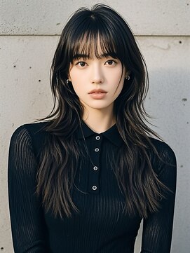 レイヤーボブボブヘアショートウルフパーマウルフボブヨシンモリ