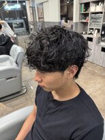 ノイセル 西本町(Noisyle)&nbsp;MEN’S HAIR/波巻ツイストスパイラル/フェザーパーマ/本町