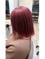 TELA HAIR 石岡店【テーラヘアー】【4月15日NEW OPEN（予定）】 &nbsp;ハイトーンピンクボブ『TELA HAIR 石岡店』