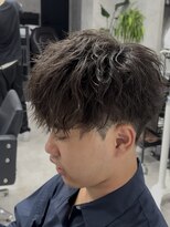 シャインセカンド 大宮(SHINE Second)&nbsp;刈り上げセンターパート/波巻きツイストスパイラル/大宮