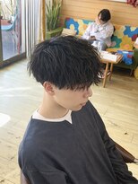 ヘアーフェロー HAIR fellow ナチュラルマッシュ×テーパーフェード