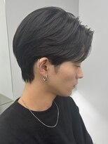 エルマーク 本山(L-MARK) センターパート/フェザーパーマ/カルマパーマ/men's