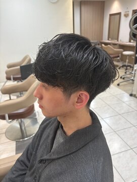 アッシュ 国立店(Ash) マッシュ×シャドウパーマ