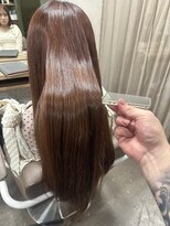 テーラヘアー 土浦店(TELA HAIR)&nbsp;柔らかガーリーピンクベージュ【TELA HAIR 土浦】