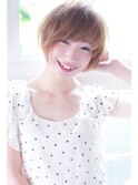 『celiloスタイル』、ラフショート、ポイントパーマ