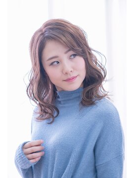 ウィルゴ(VIRGO) 【VIRGO】30代おしゃれＯＬさん人気◎大人こなれ感な鎖骨ミディ