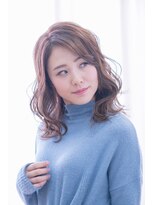 ウィルゴ(VIRGO) 【VIRGO】30代おしゃれOLさん人気◎大人こなれ感な鎖骨ミディ