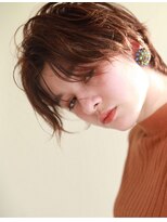 トリッカ 銀座(tricca)&nbsp;耳かアレンジ/センターパート/ショートボブ