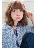 clan<アッシュカラー簡単スタイリング小顔ヘア>