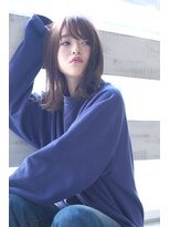 ヘアーアンドメイク シーク 八王子(HAIR&MAKE SeeK)&nbsp;外ハネミディアム