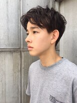 アリスバイアフロート 自由が丘(ALICe by AFLOAT)&nbsp;アフロート菅原】セミウェットニュアンスマッシュセンターパート