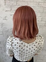 プライズ 池袋店(prize)&nbsp;ピンクベージュことりベージュ切りっぱなしボブ6116