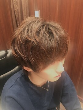 ヒロギンザ 田町店(HIRO GINZA) ショートマッシュウルフ　田町/床屋/三田