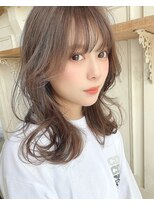 アリスバイアフロート 自由が丘(ALICe by AFLOAT)&nbsp;ミディアム顔まわり（前髪イメチェンラベンダーカラー）