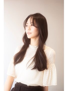 バルベストーキョーサウス(BARBES TOKYO SOUTH) 20代・30代/くびれヘア/暗髪/ニュアンスカラー/大人可愛い