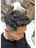 スペインカール 【前下がりマッシュ ツイストスパイラル】