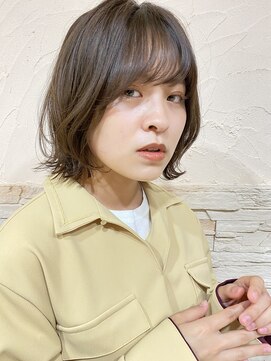 ヘアーアンドメイク エクリ 不動前店(Hair&Make equri) 外ハネミディアム