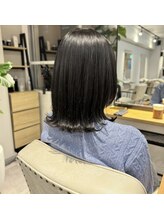 リングヘアギンザ(Ring hair GINZA) 【立石】透明感　ダークネイビー