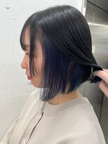 ジルスタジオ(JILL STUDIO)&nbsp;JILL STUDIO インナーカラー/ネイビーブルー