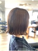 切りっぱなし外はねボブ♪/20代30代40代